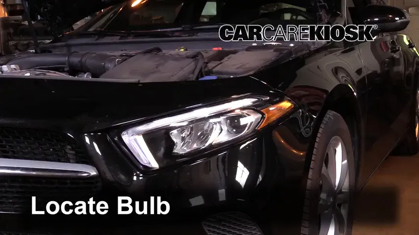 2019 Mercedes-Benz A220 4Matic 2.0L 4 Cyl. Turbo Lights Highbeam (replace bulb)